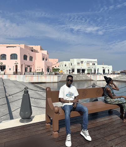 Associate in Qatar at waterfront